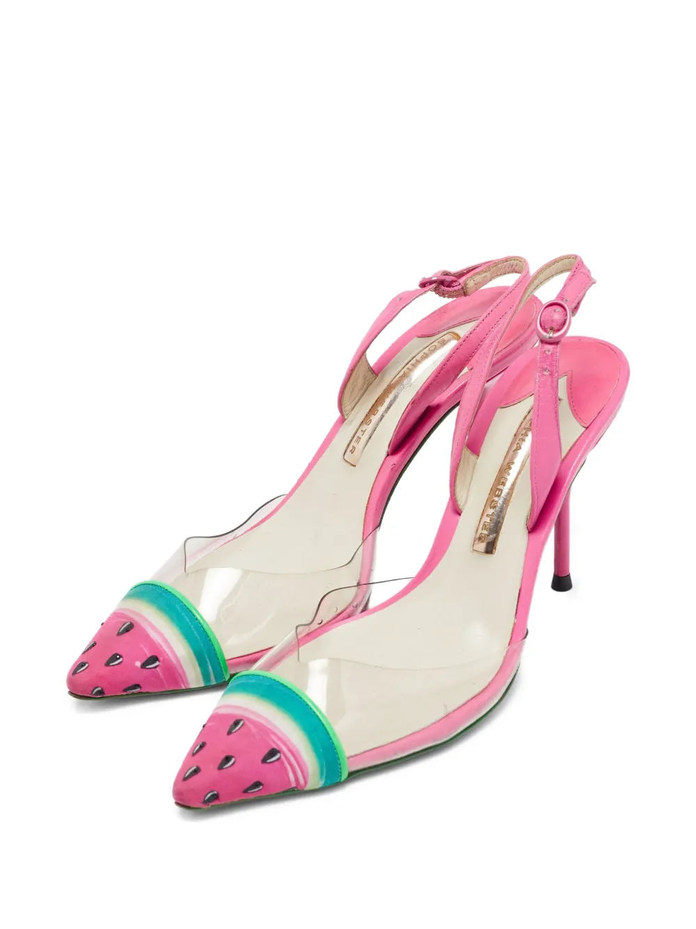 Sophia Webster escarpins Daria Watermelon 100 mm à design pre-owned | Image 2
