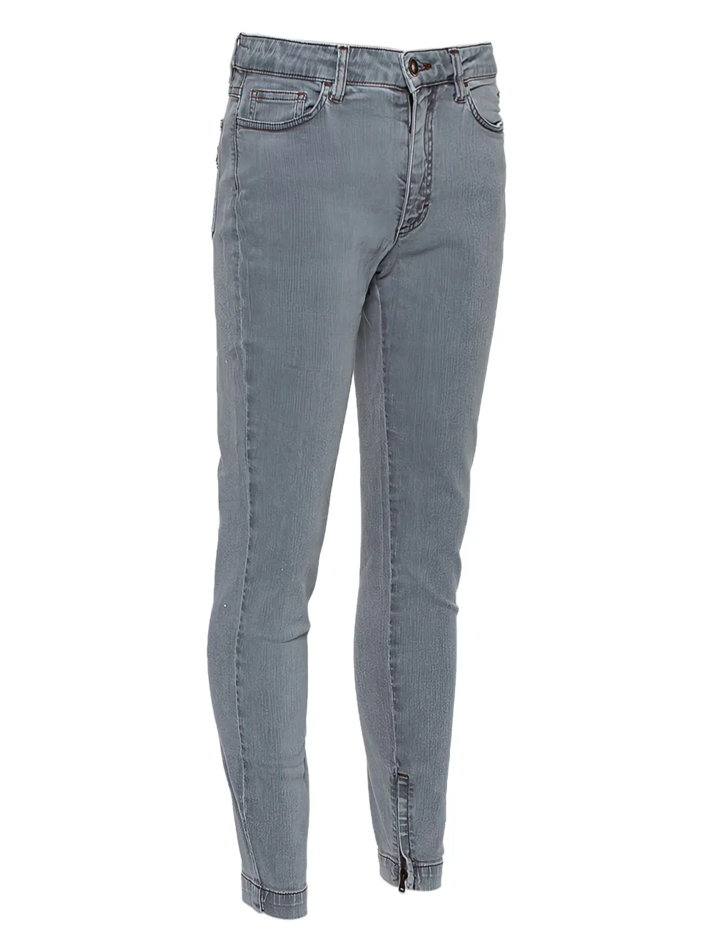 Dolce & Gabbana Pre-Owned logo-patch skinny jeans | Image 2