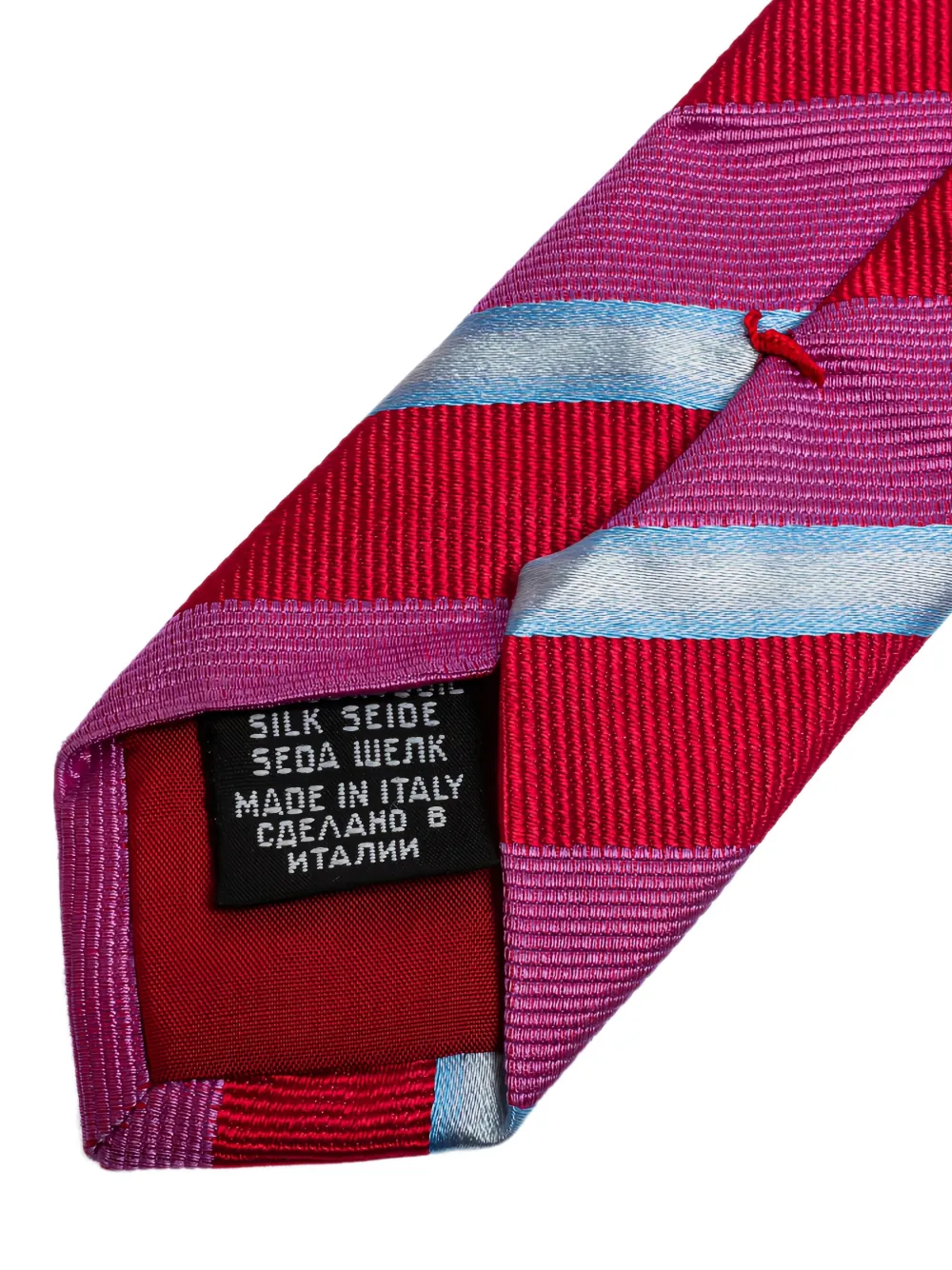 Pre-owned Hugo Boss  Striped Silk Tie