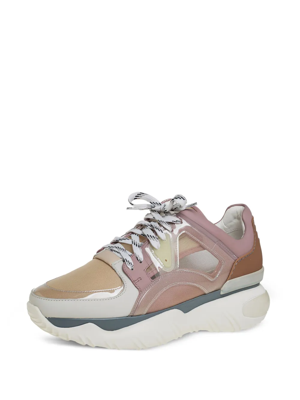 Fendi Pre-Owned Sneakers met vlakken - Roze