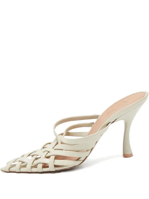 Malone Souliers 2024 Mules mit Webmuster 90mm