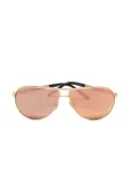 Chopard Pre-Owned metal detail sunglasses - Gold