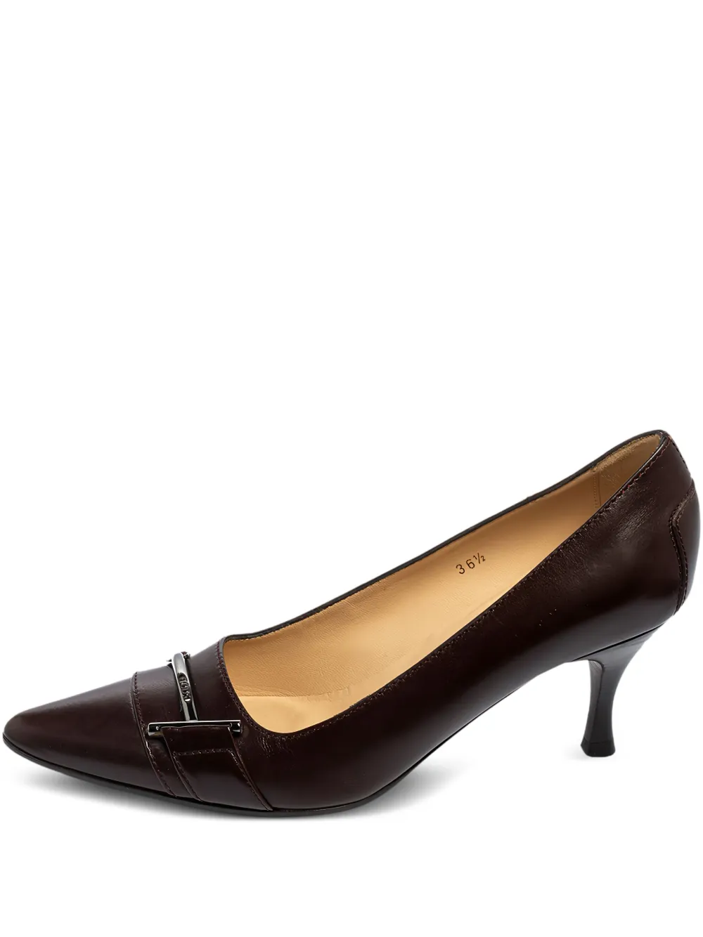 Tod's Vintage プレオウンド 70mm パンプス - ブラウン Tod's Vintage プレオウンド 70mm パンプス - ブラウン