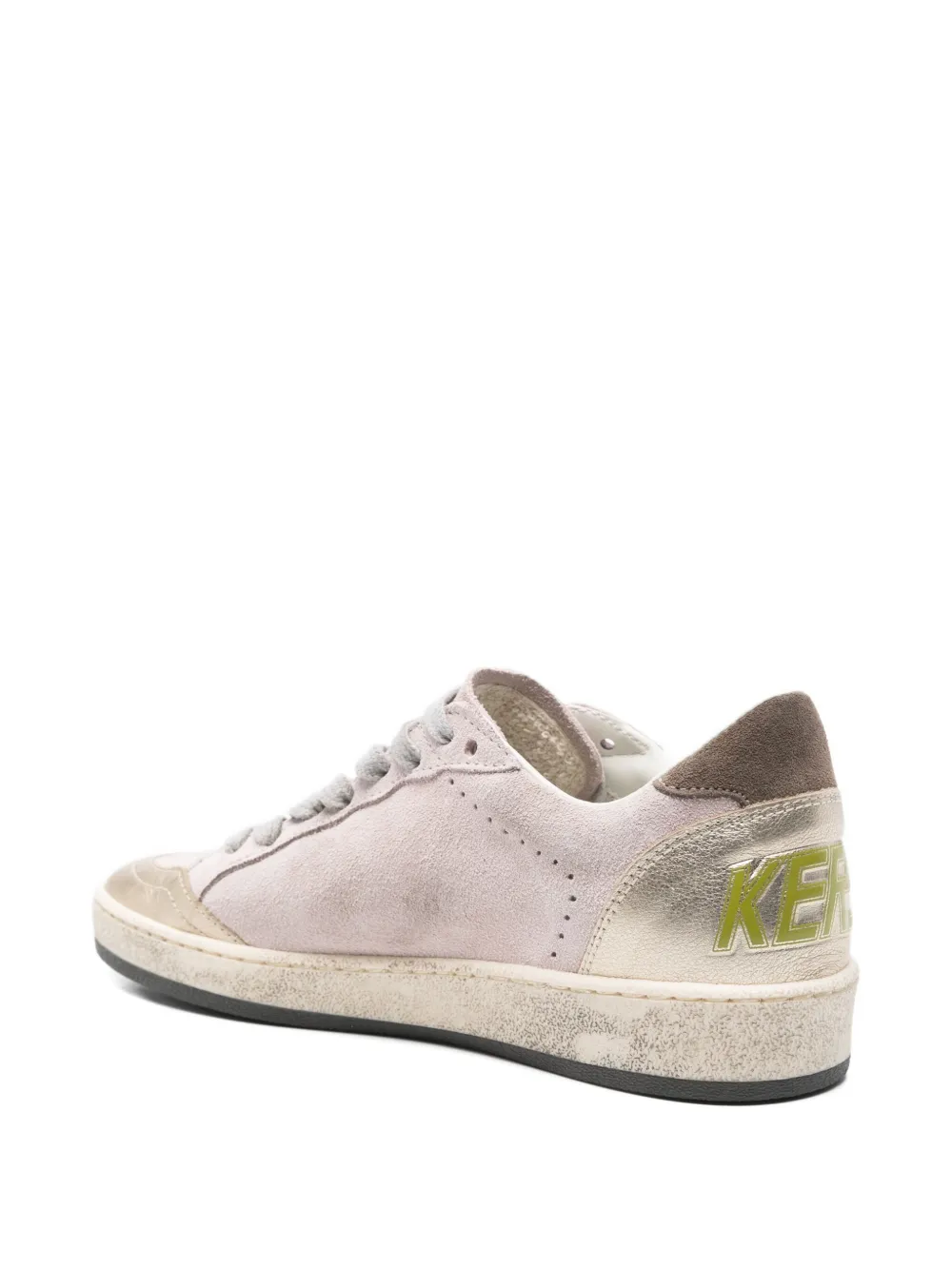 Golden Goose suede low-top sneakers Pink