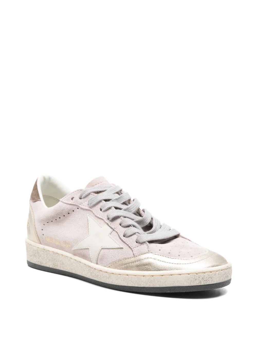 Golden Goose suede low-top sneakers - Roze