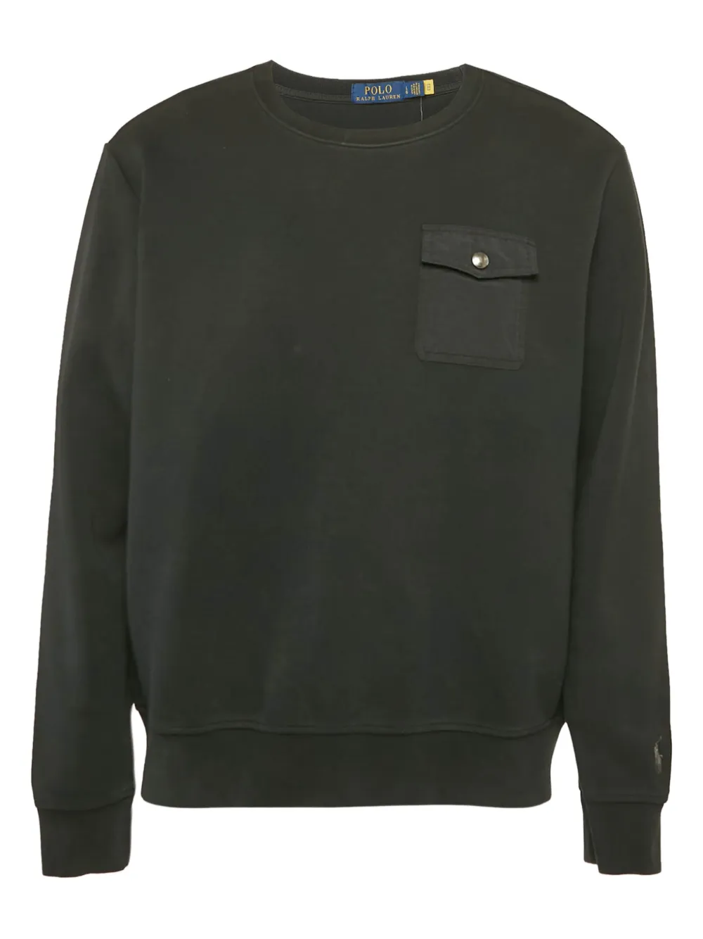 Polo Ralph Lauren Vintage pocket-detail sweatshirt | Black | Image 1