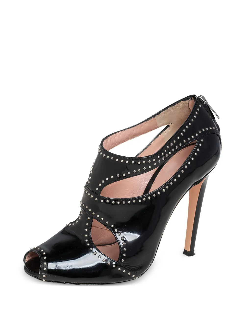 Gianvito Rossi Pre-owned 110 mm pumps met studs - Zwart