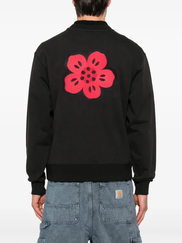 Kenzo Boke Flower Sweatshirt | Black | FARFETCH NZ