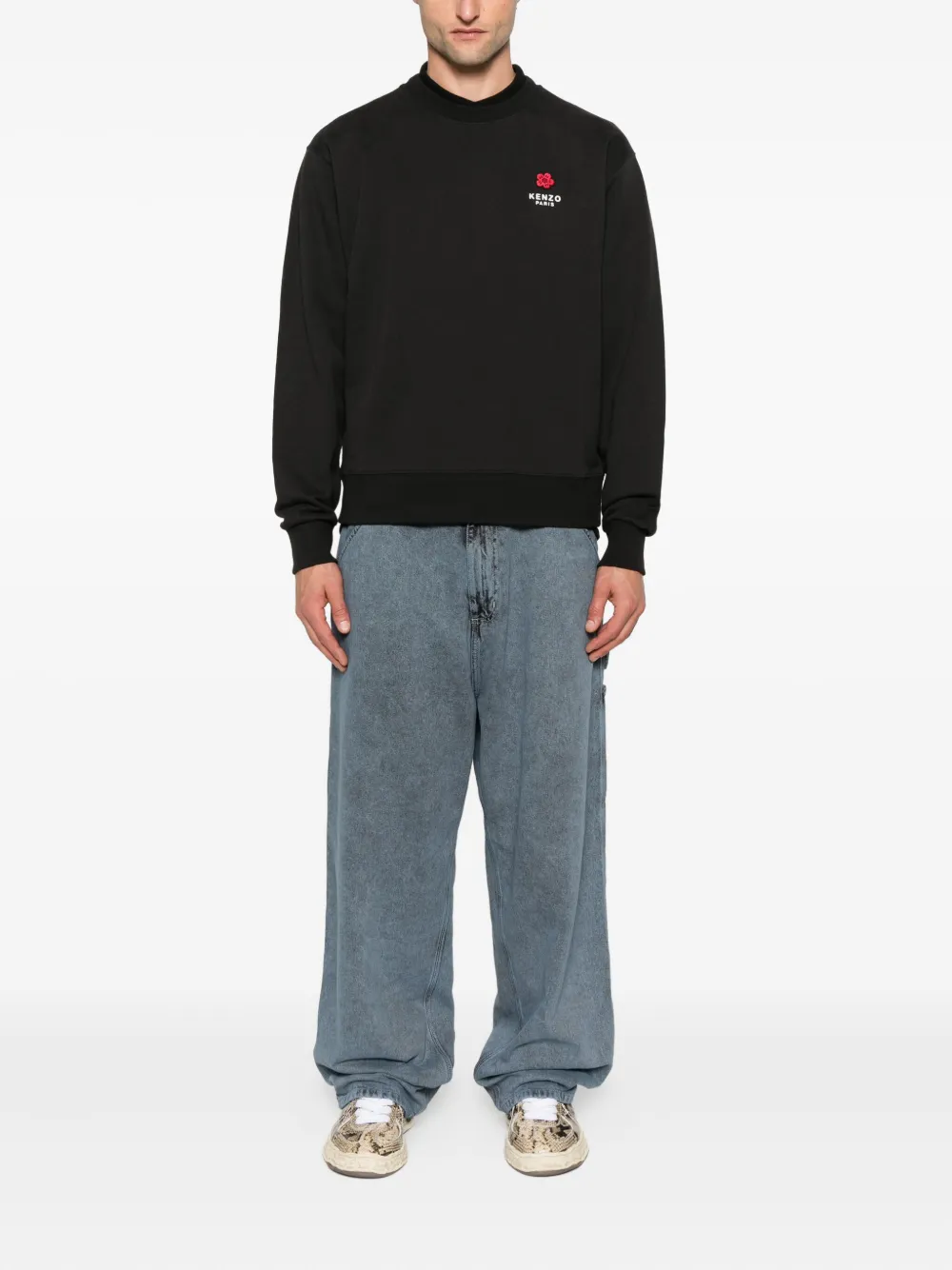 Kenzo Boke Flower sweatshirt Zwart