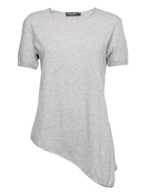 Dolce & Gabbana Pre-Owned asymmetric short-sleeve t-shirt