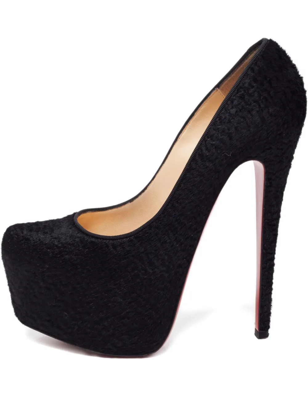 Christian Louboutin Pre-Owned プラットフォーム パンプス 155mm - ブラック Christian Louboutin Pre-Owned プラットフォーム パンプス 155mm - ブラック
