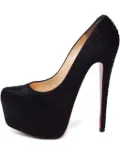 Christian Louboutin Pre-Owned 155mm platform pumps - Black