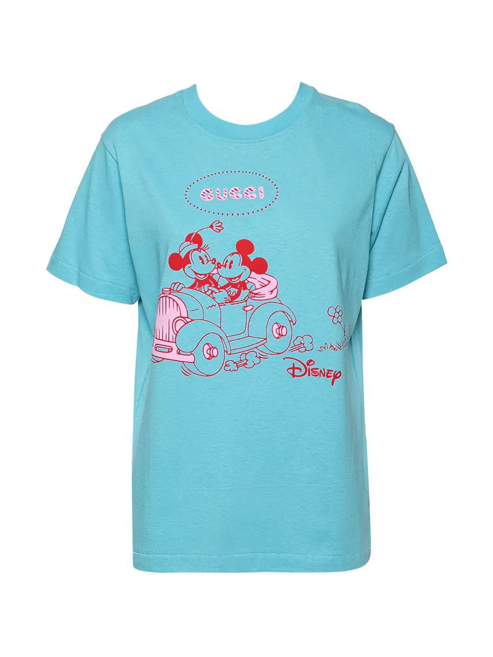 Gucci Pre-Owned x Disney T-shirt con stampa 2024 - Blu