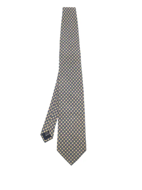 Dunhill 2024 floral-pattern silk tie