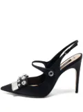 Sergio Rossi Vintage pre-owned 110mm slingback pointed-toe pumps - Black