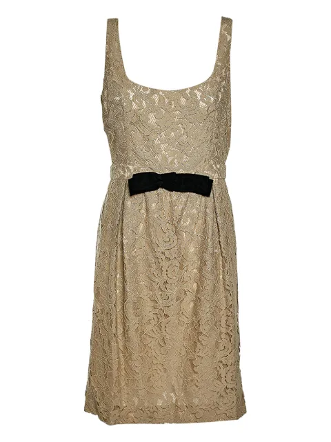 Moschino Pre-Owned lace mini dress