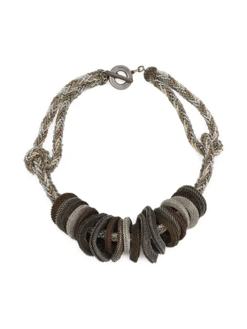 Giorgio Armani Pre-Owned قلادة مزينة بخرز