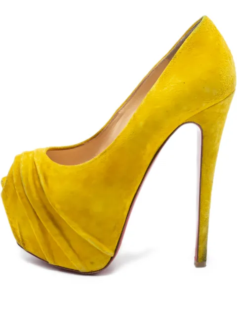 Christian Louboutin Pre-Owned 150mm Drapesse pumps