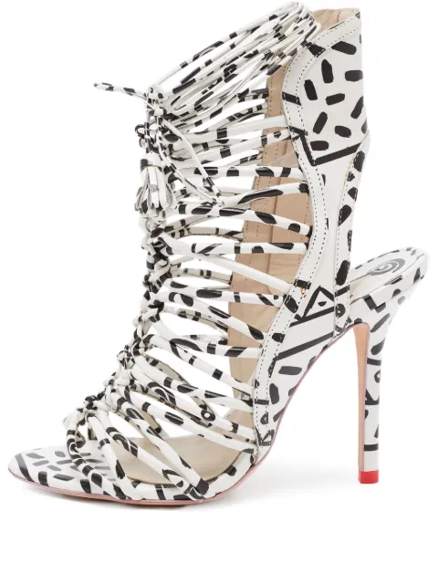 Sophia Webster pre-owned 110mm strappy sandals