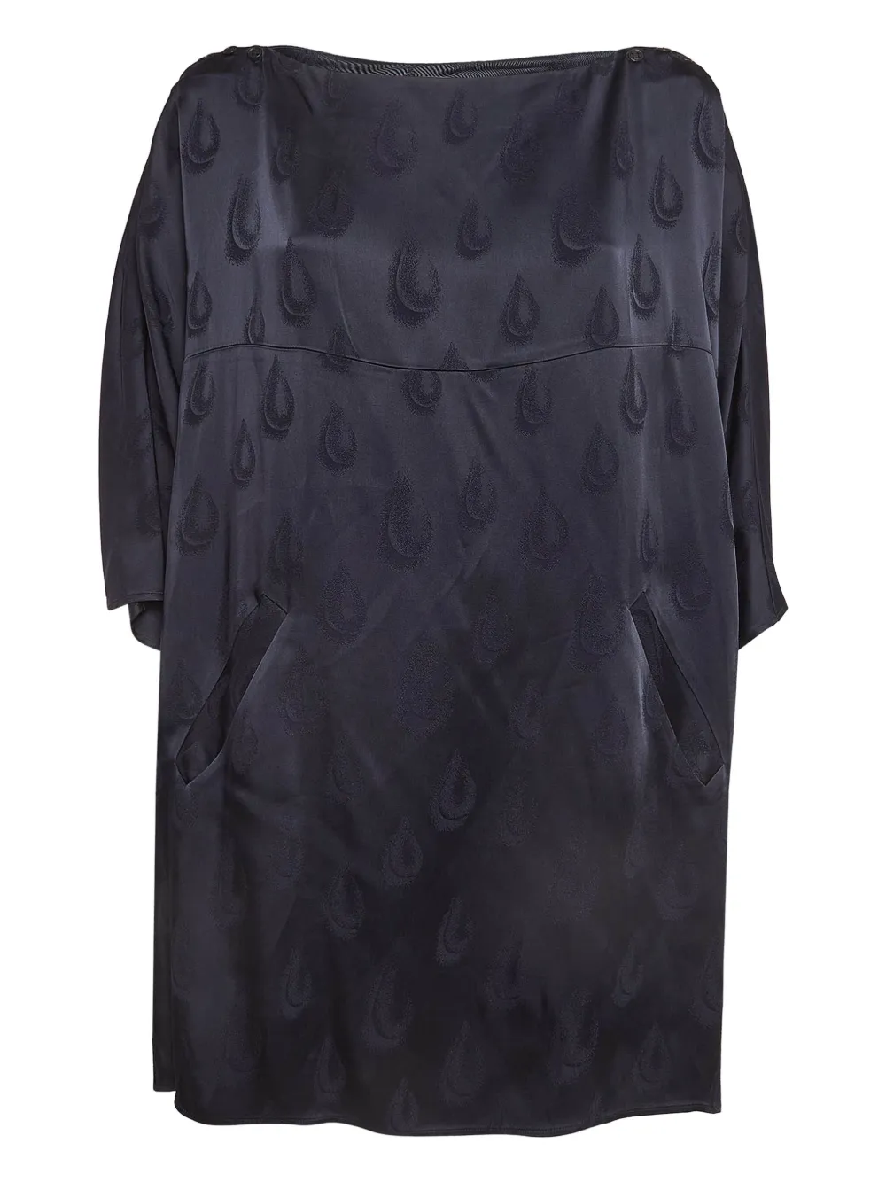 graphic-print dress