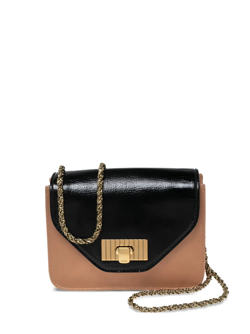 Chloé Pre-Owned Sally two-tone shoulder bag | Black | Image 1