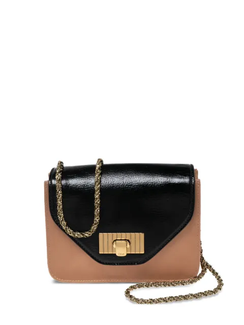 Chloé Pre-Owned Sally two-tone shoulder bag