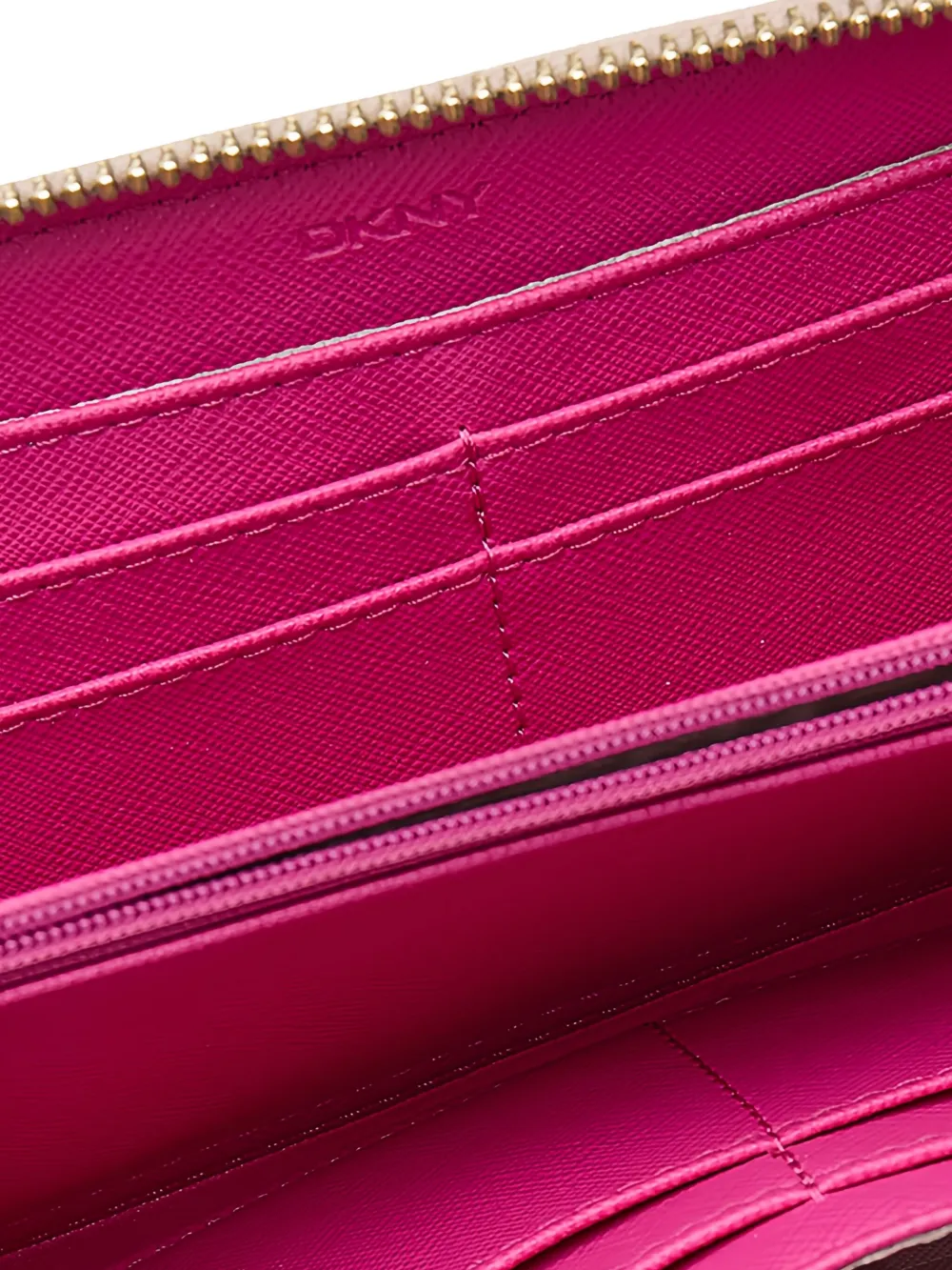Pre-owned Dkny Vintage Zip-around Wallet