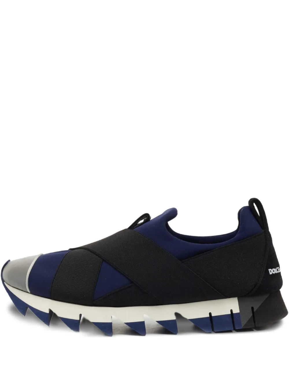 Dolce & Gabbana Pre-Owned mesh-panelled sneakers | Blue | Image 1