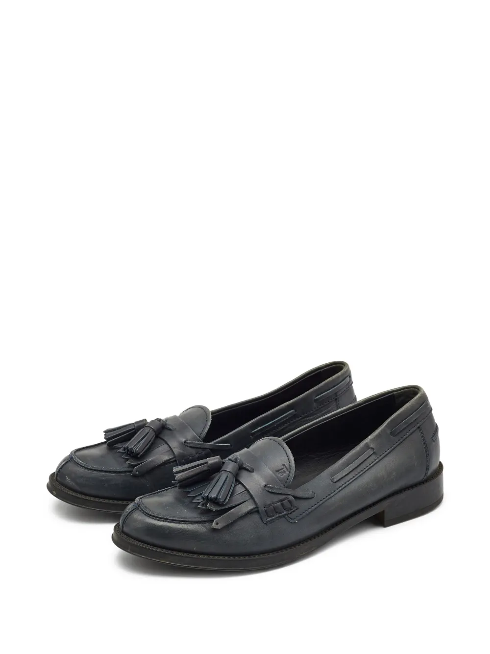 Tod's Vintage Loafers met kwastjes - Grijs