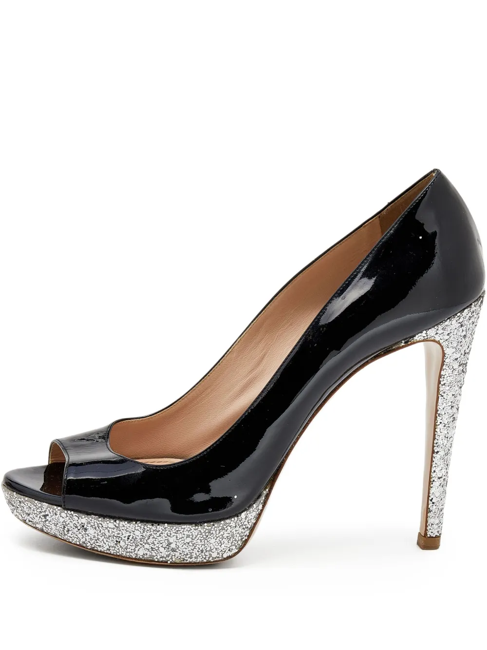 Miu Miu Pre-Owned 130mm leather pumps | Black | Image 1