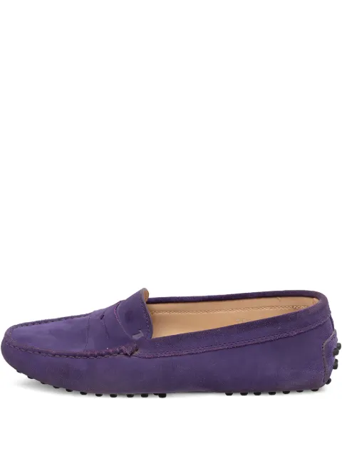 Tod's pre-owned suede loafers 