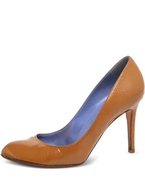 Sergio Rossi Vintage 110mm patent-leather pumps
