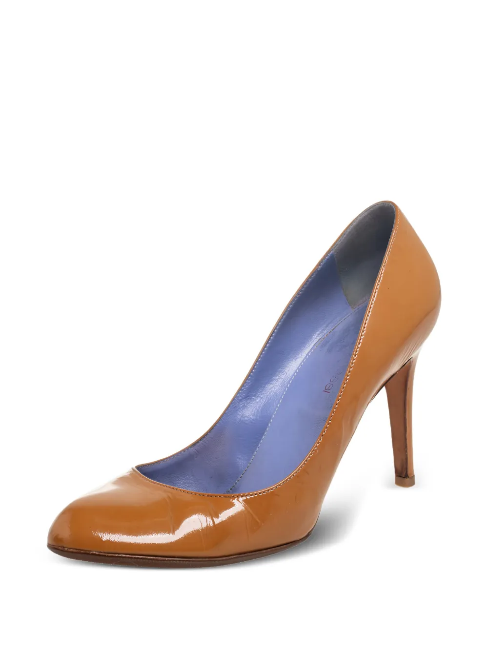 Sergio Rossi Vintage 110mm patent-leather pumps | Image 2