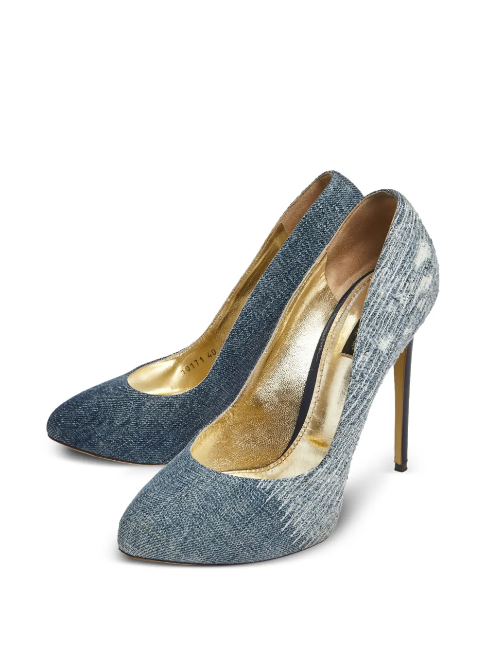 Dolce & Gabbana Pre-Owned 130mm denim pumps | Image 2