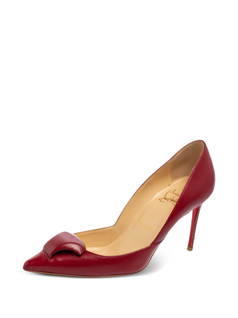Christian Louboutin Pre-Owned zapatillas con tacón de 80mm | Image 2