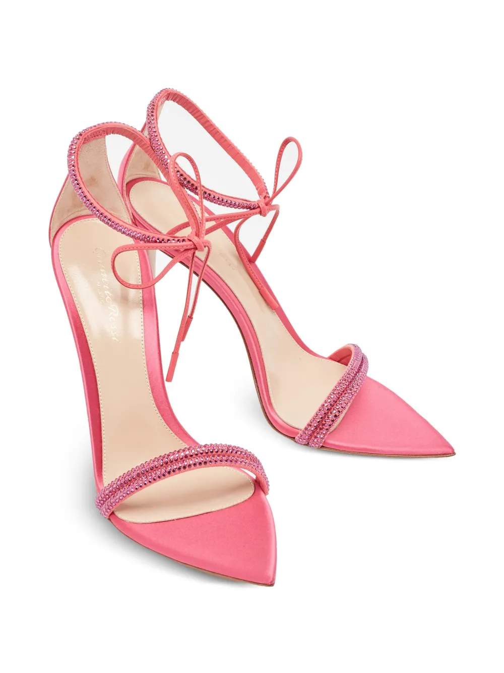 Gianvito Rossi Pre-owned 110 mm Montecarlo sandalen - Roze