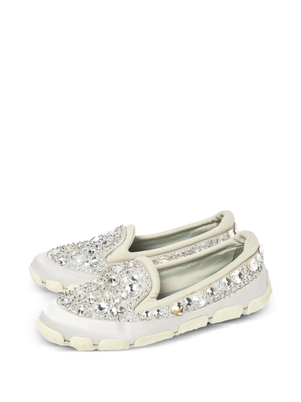 Miu Miu Pre-Owned baskets à ornements en cristal | Image 2