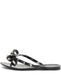 Valentino Garavani Pre-Owned Rockstud flip flops - Black