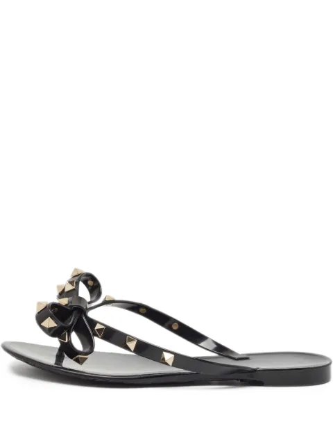 Valentino Garavani Pre-Owned Rockstud flip flops 