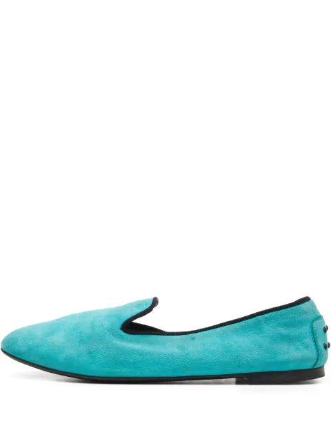 Tod's pre-owned suede loafers