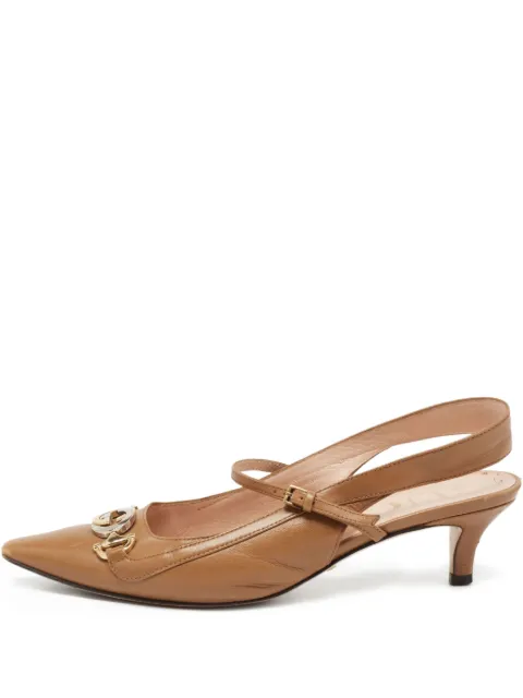 Gucci Pre-Owned 45mm leather pumps 