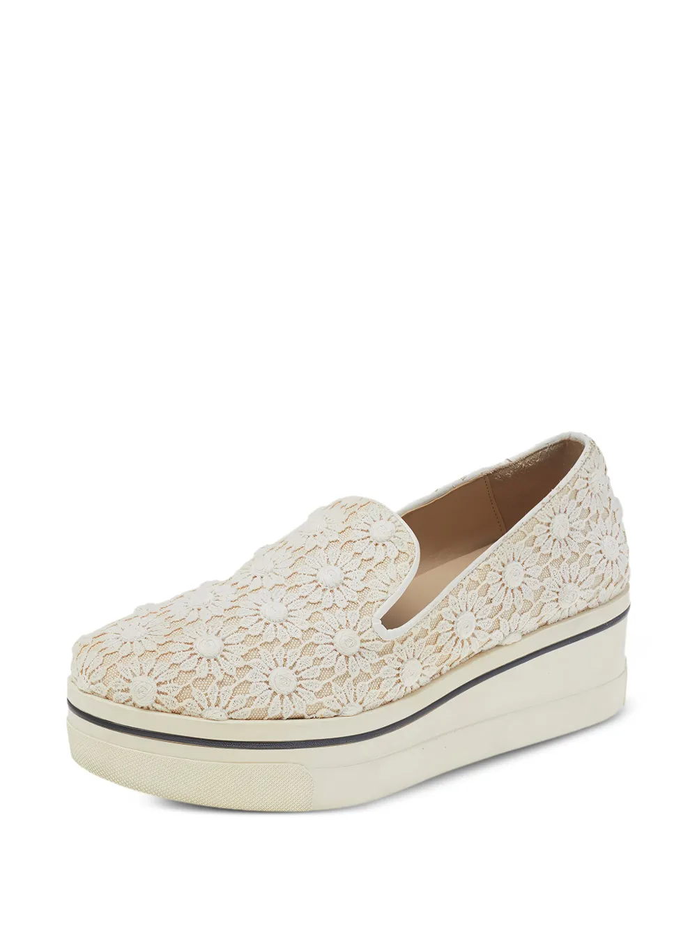 Stella McCartney Pre-Owned 50mm lace-detailing loafers | Image 2