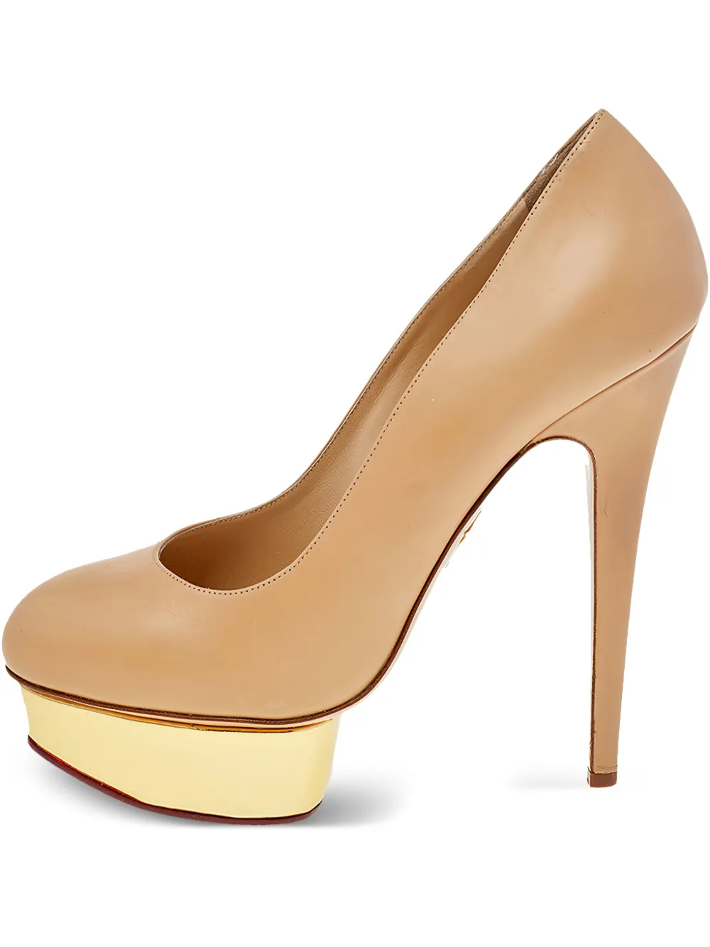 Pre-owned Charlotte Olympia  150mm Dolly Platform Stiletto Pumps