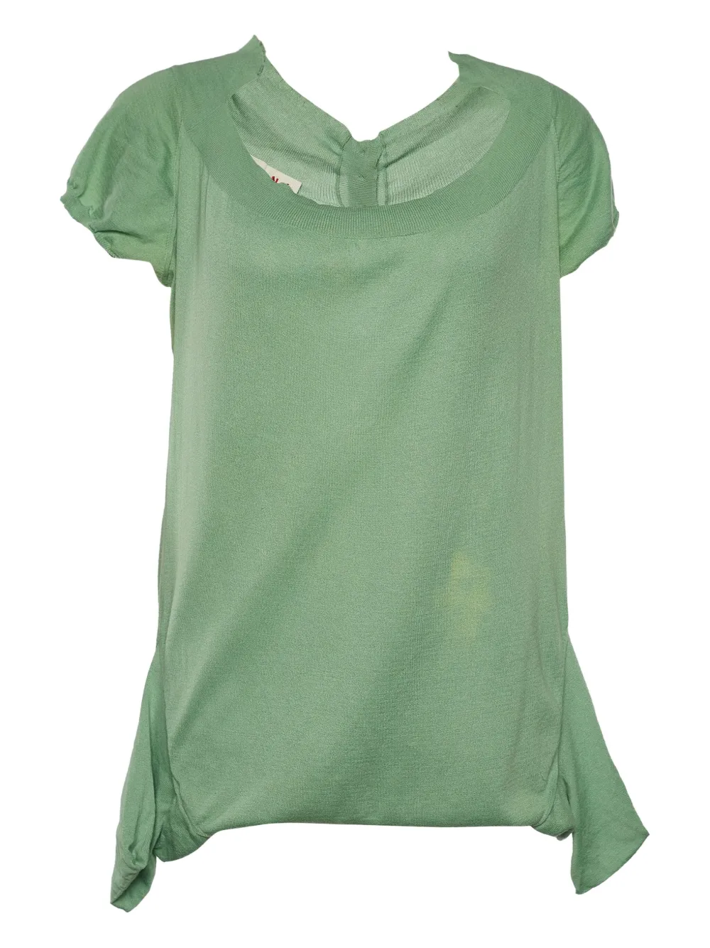 Marni Pre-Owned cotton knitted top | Green | Image 1