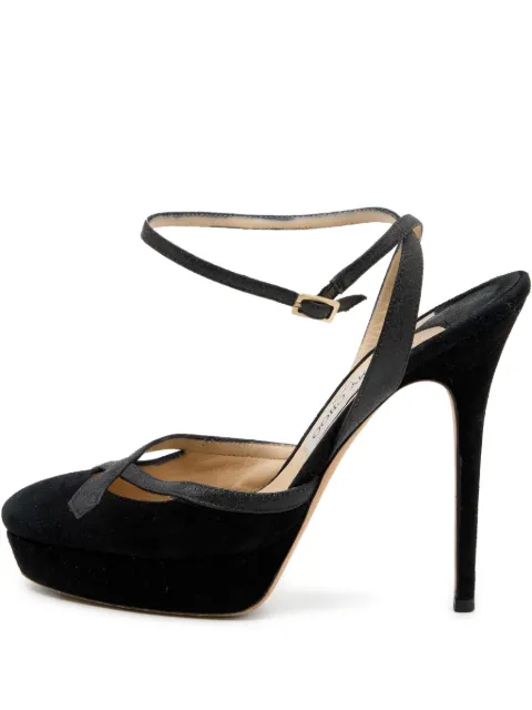 Jimmy Choo Pre-Owned zapatillas con tacón de 130mm
