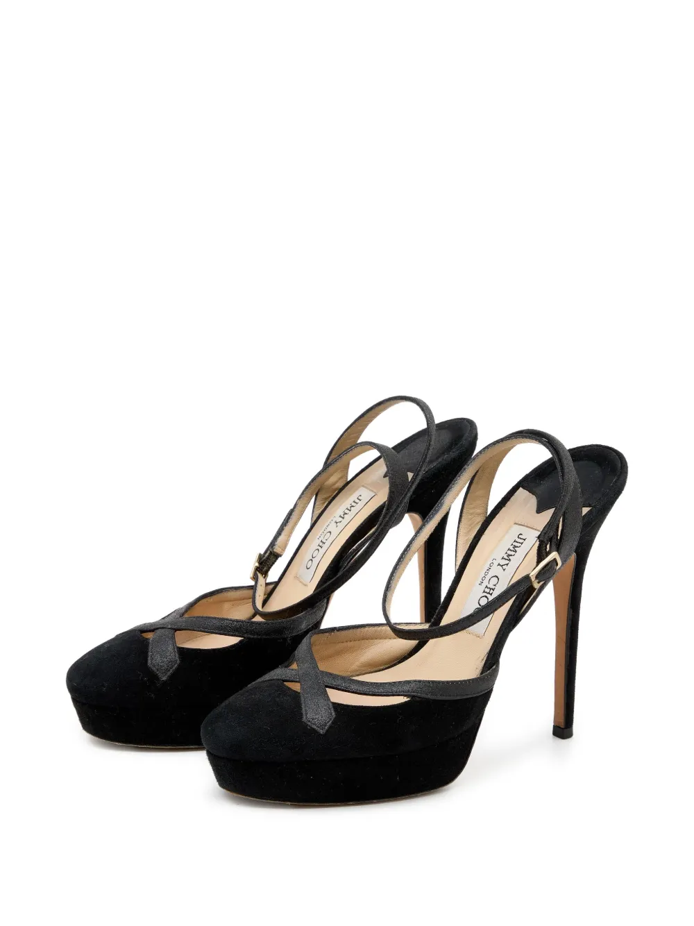 Jimmy Choo Pre-Owned zapatillas con tacón de 130mm | Image 2