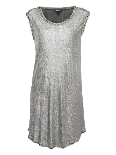 Just Cavalli Vintage vestido midi con efecto metalizado