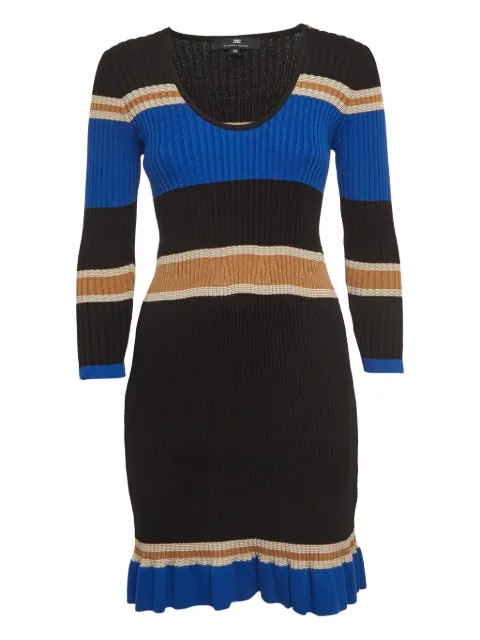 Elisabetta Franchi pre-owned ribbed mini dress
