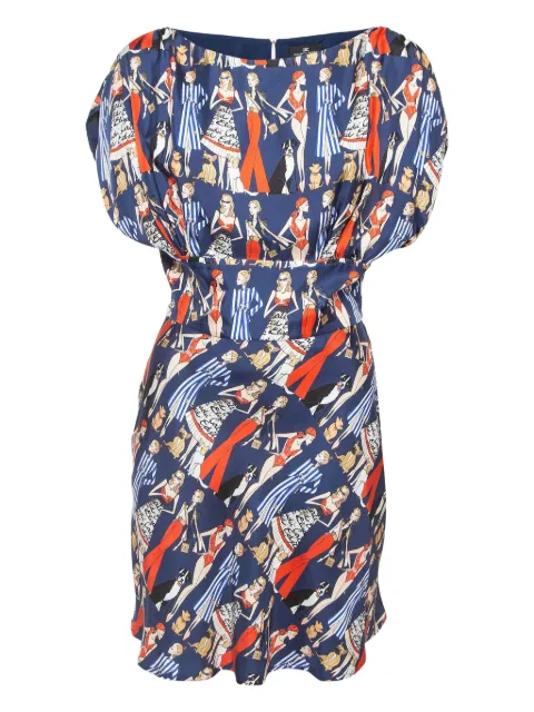 Elisabetta Franchi pre-owned printed mini dress