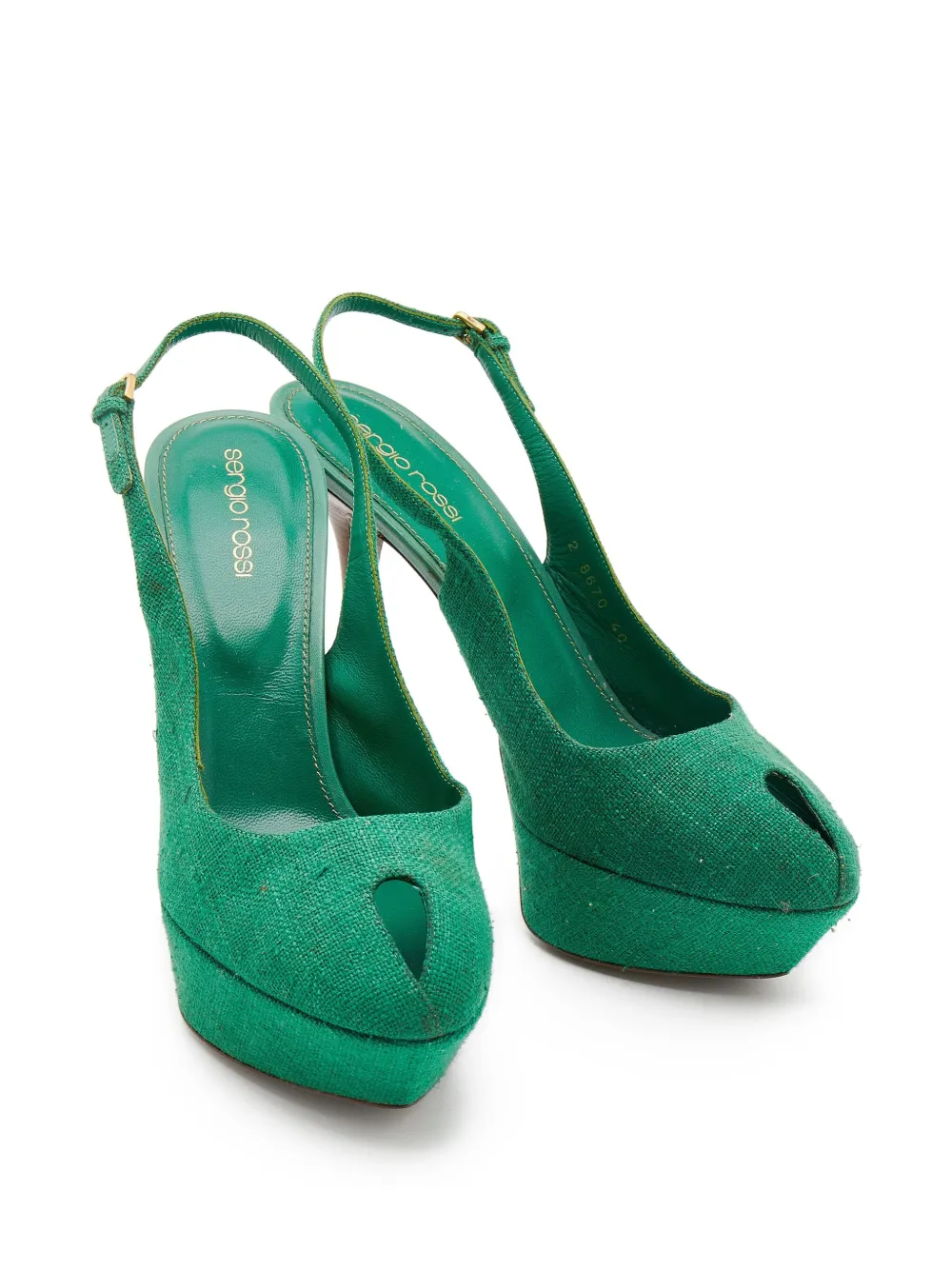 Sergio Rossi Vintage 160mm slingback sandals | Image 2
